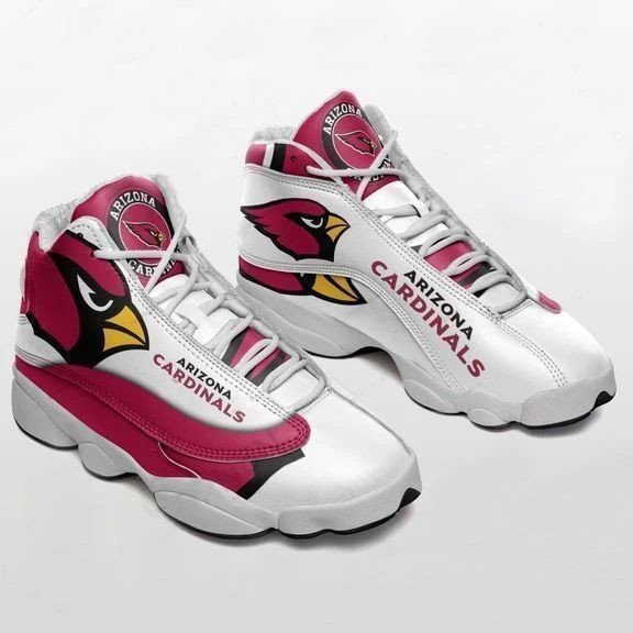 Trendy Arizona Cardinals Air Jordan 13 Printing Shoes Sneaker