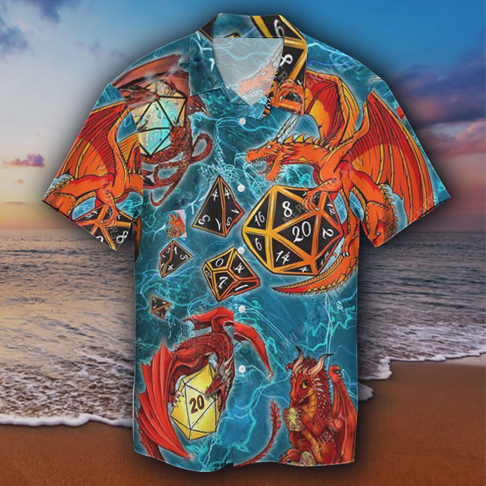 Hawaii Shirt Dnd Dungeons Dragons Hawaii Mens Clothing Ha59690