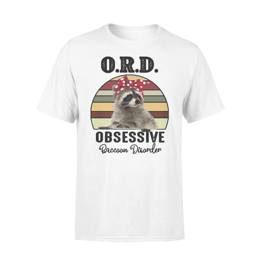Ord Obsessive Raccoon Disorder Vintage T-shirt