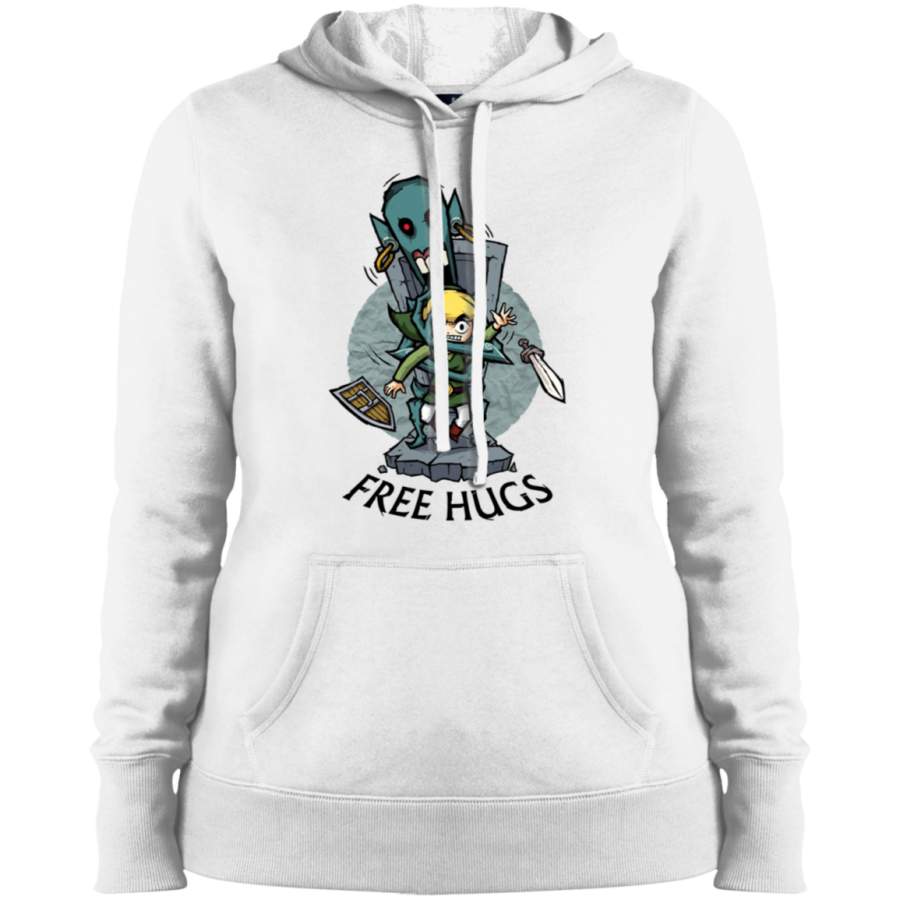 AGR Zelda Wind Waker FREE HUGS Ladies’ Pullover Hooded Sweatshirt