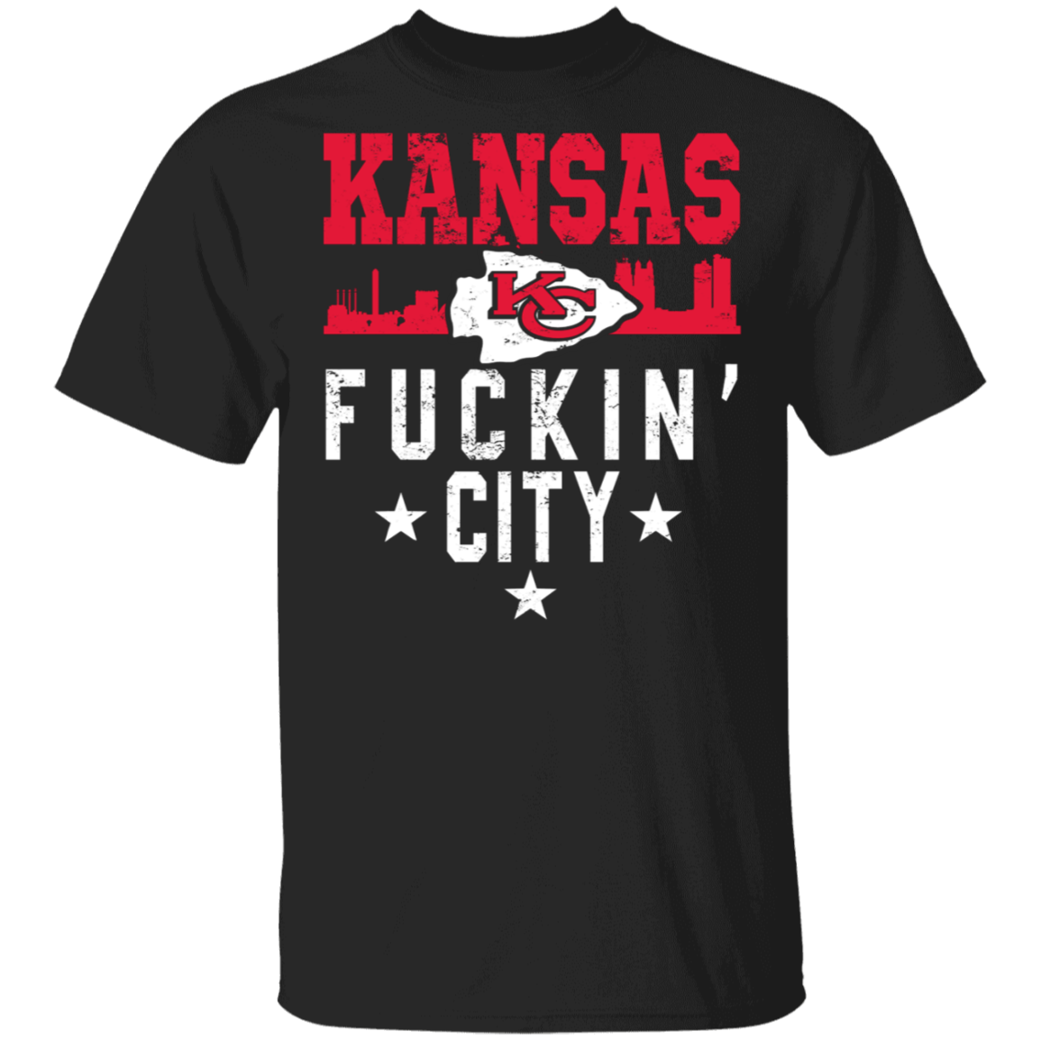 Football Sport Player Shirt Vintage Kansas Fuckin’ City Cool Kansas City Sport Lover Gifts T-Shirt