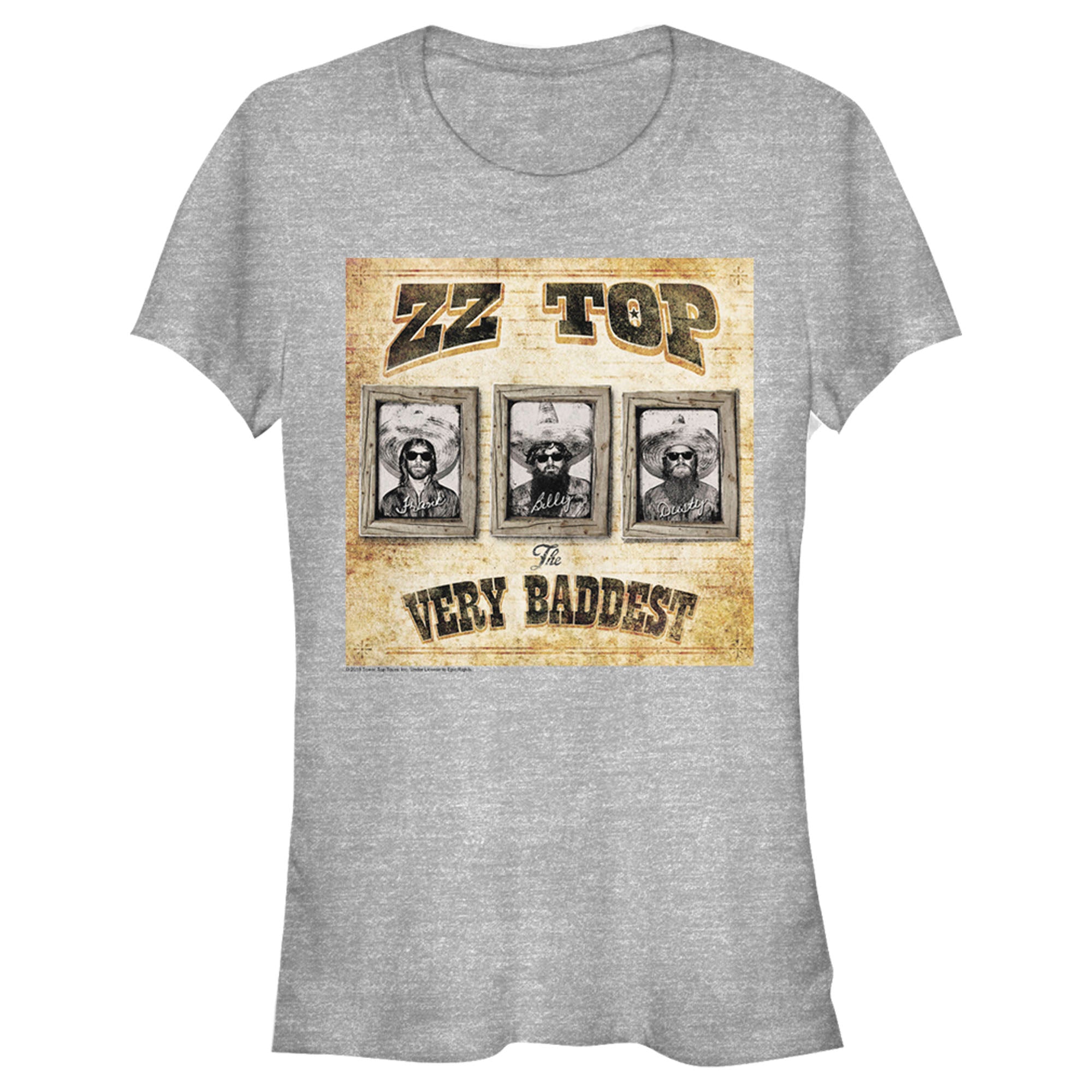 Zz Top Junior’S The Very Baddest  T-Shirt