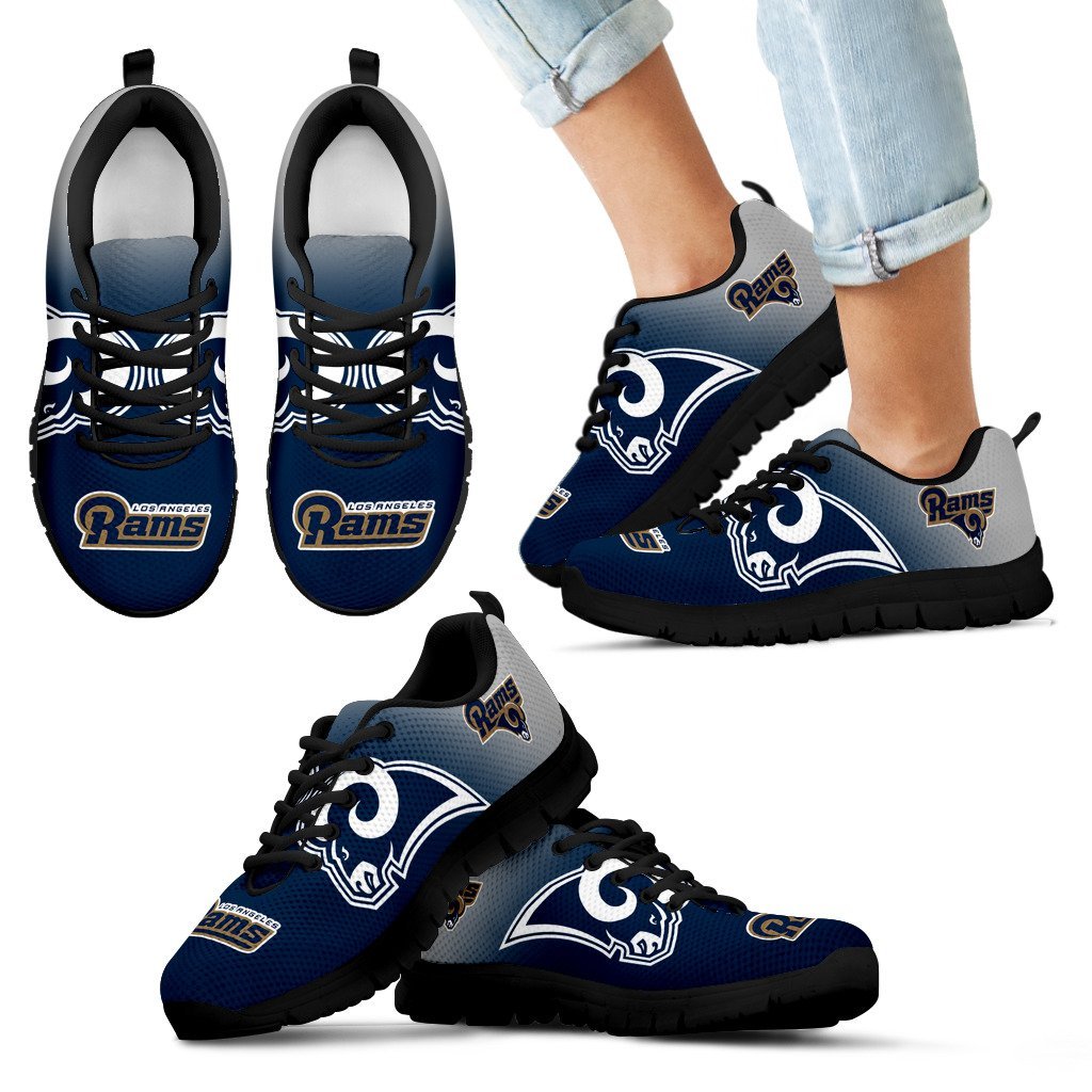 Awesome Unofficial Los Angeles Rams Sneakers