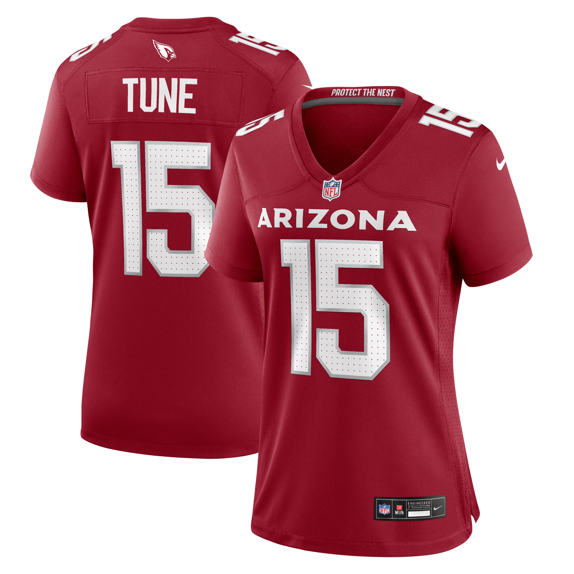 Women’s Arizona Cardinals Clayton Tune  Cardinal  Game Jersey