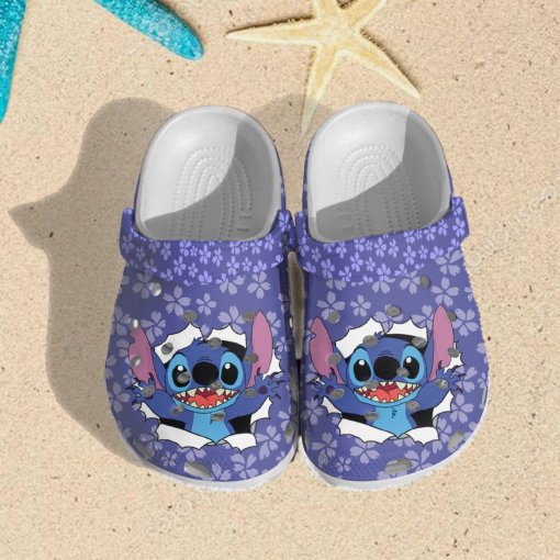 Stitch Crocs Charms Personalized Name Clog Shoes – Justbeperfect_Shop