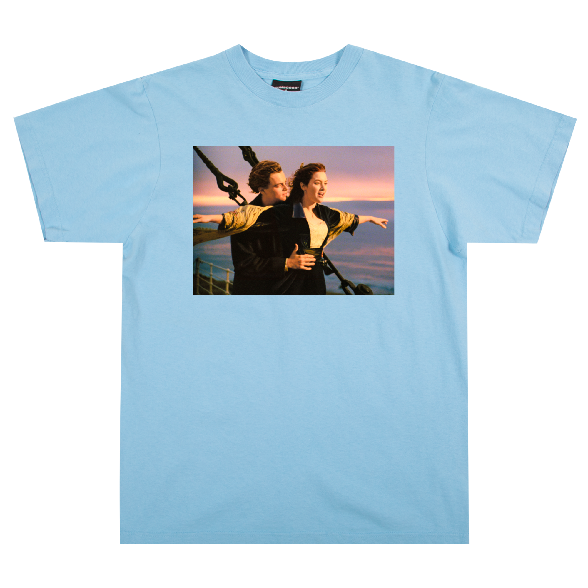 King Of The World Blue Tee