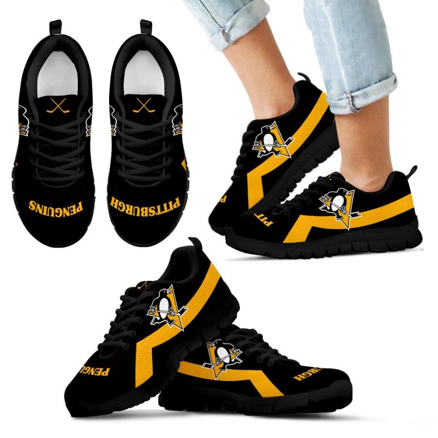 Pittsburgh Penguins Line Logo Sneakers