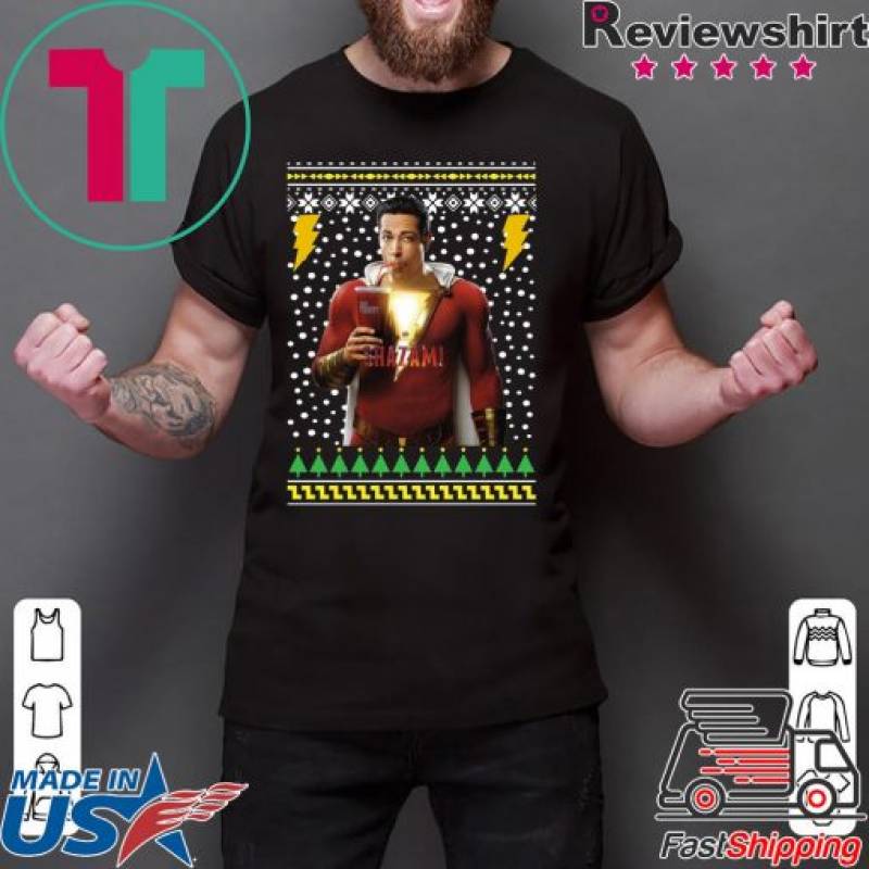 Shazam Ugly Christmas Shirt