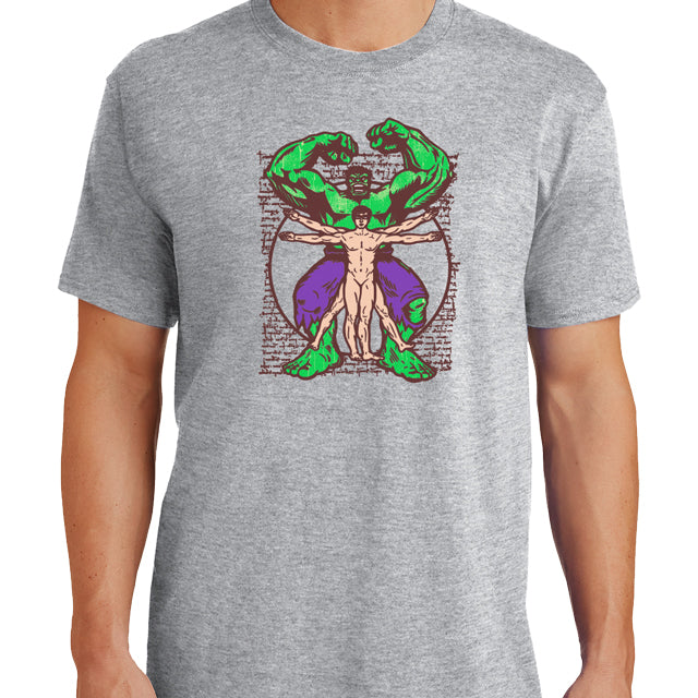 Vitruvian Hulk T-Shirt