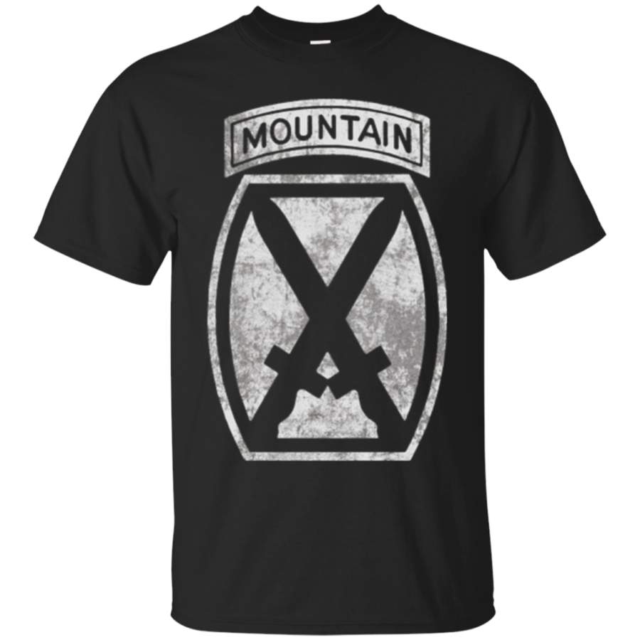 AGR 10th Mountain Division Veteran T Shirt – Men Women Kid