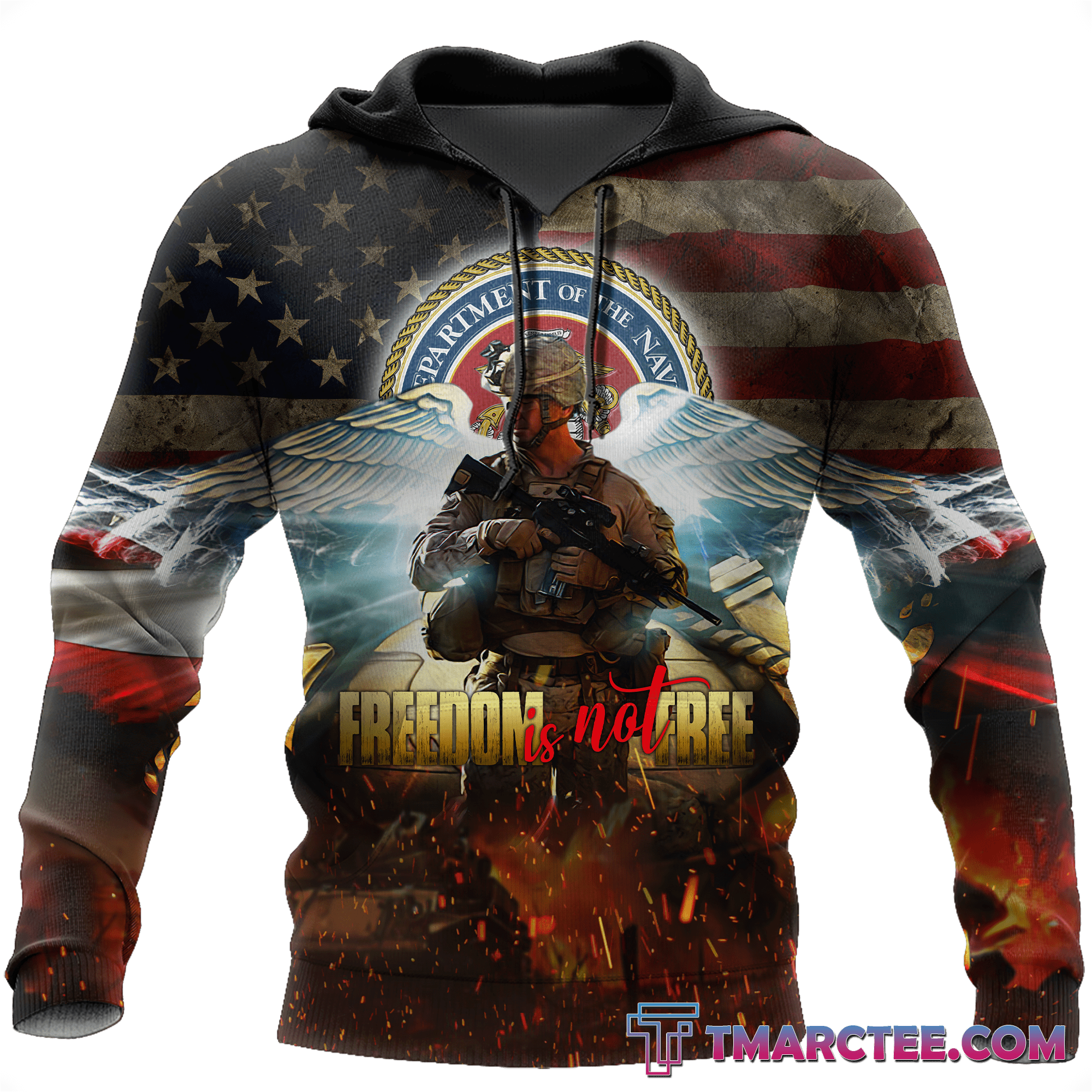 Veteran Freedom Is Not Free 3D All Over Printed Unisex Shirts