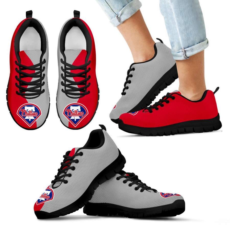 Two Colors Trending Lovely Philadelphia Phillies Sneakers