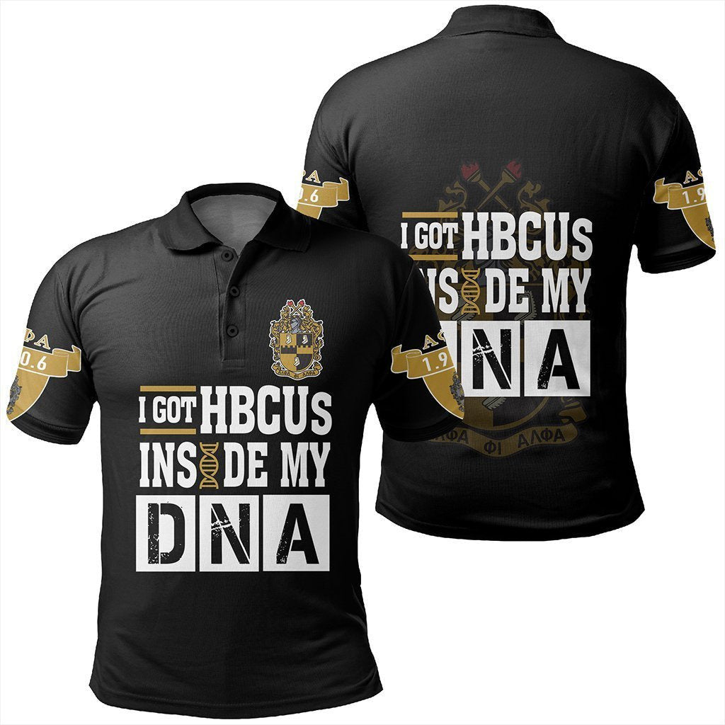 Fraternity Polo – Alpha Phi Alpha Hbcu Dna Polo Shirt