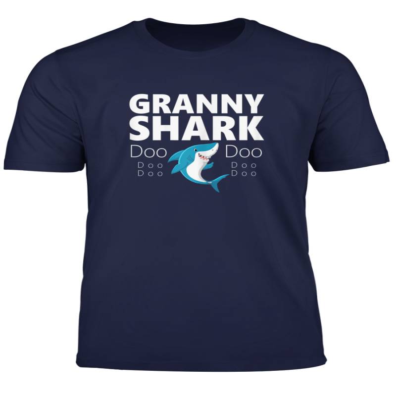 Womens Granny Shark Doo Doo Gift T Shirt