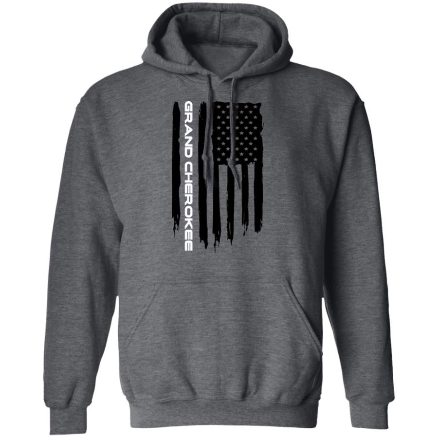 WSA Jeep Grand Cherokee American Flag Pullover Hoodie