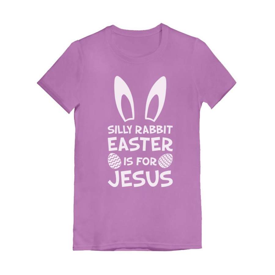 Silly Rabbit Easter Is for Jesus Infant Girls’ Fitted T-Shirt