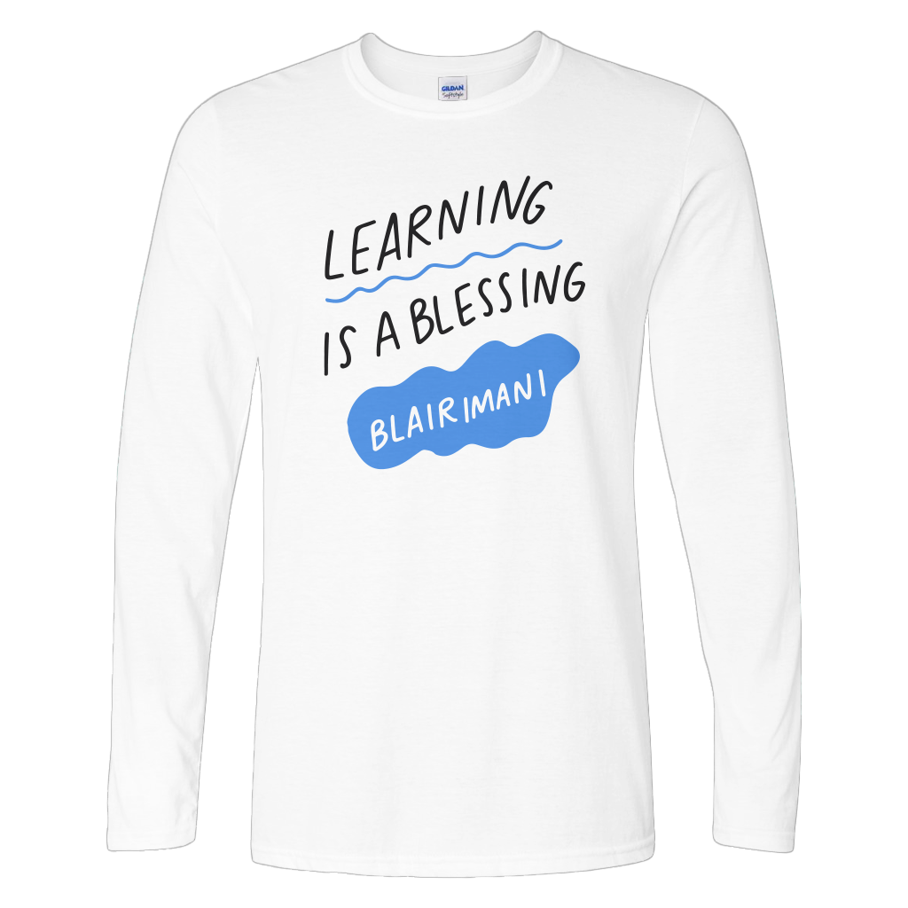 Learning White Long Sleeve