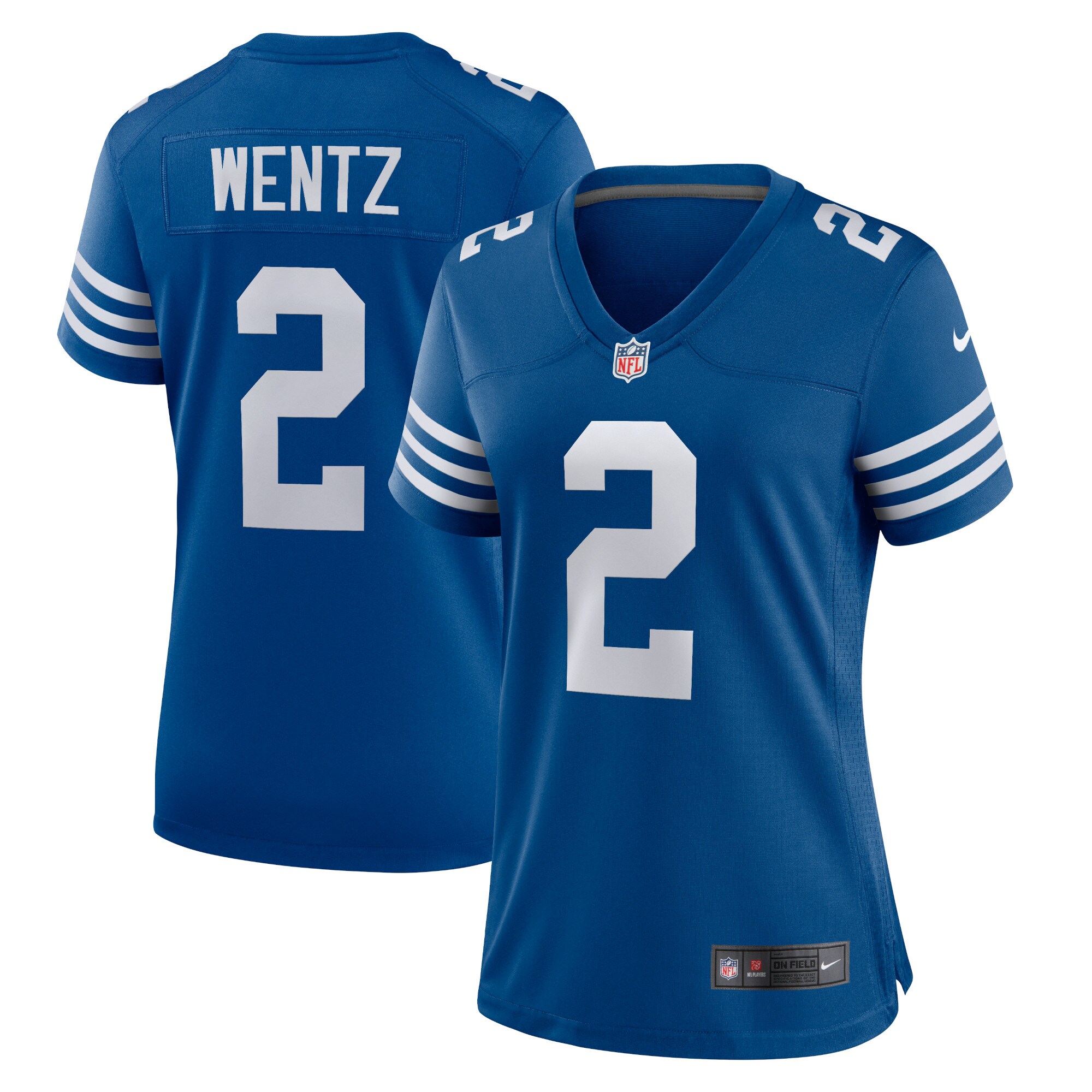 Women’s Indianapolis Colts Carson Wentz Royal Alternate Game Jersey