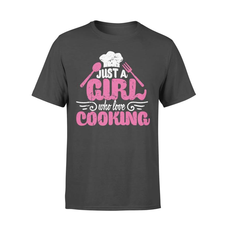 Dngfashion ‘s Just A Girl Who Love Cooking Cute Shirt 2 – Standard T-shirt