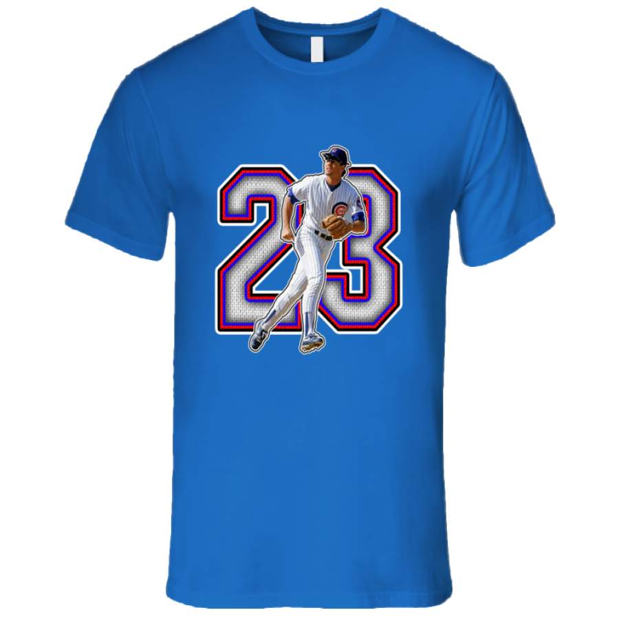 Ryne Sandberg Chicago Baseball Legend Retro T Shirt