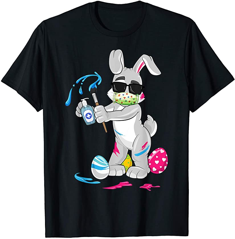 Bunny Tshirt for Mom Easter Egg Boss Cute Funny Tee T-Shirt