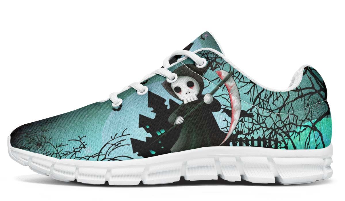 Cartoon Reaper Breathable Sneakers Custom Shoes