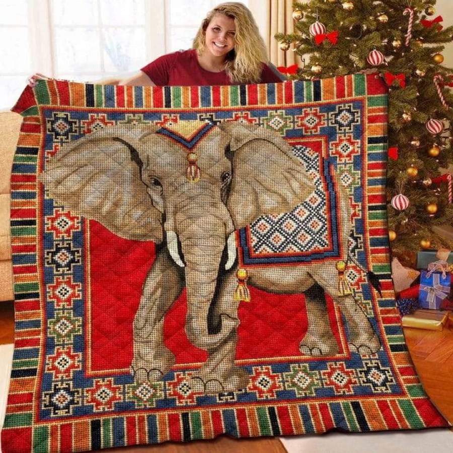 MP2612 – Elephant – The Boho Elephant – Quilt