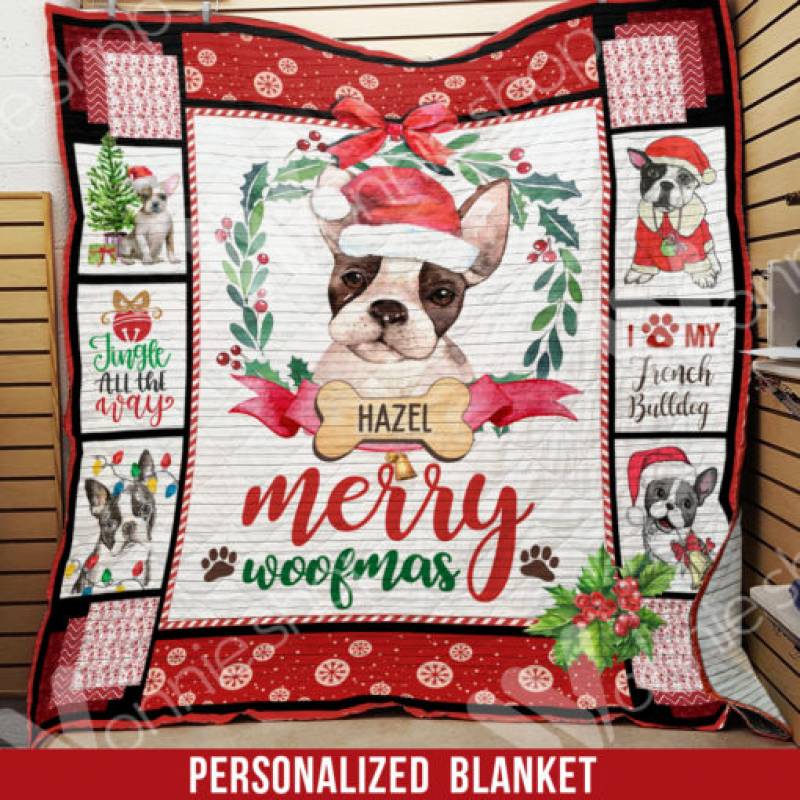 Personalized French Bulldog Blanket NOV0103 85O34