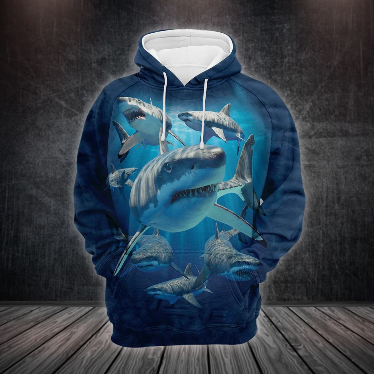 Shark Shark Unisex 3D Hoodie All Over Print