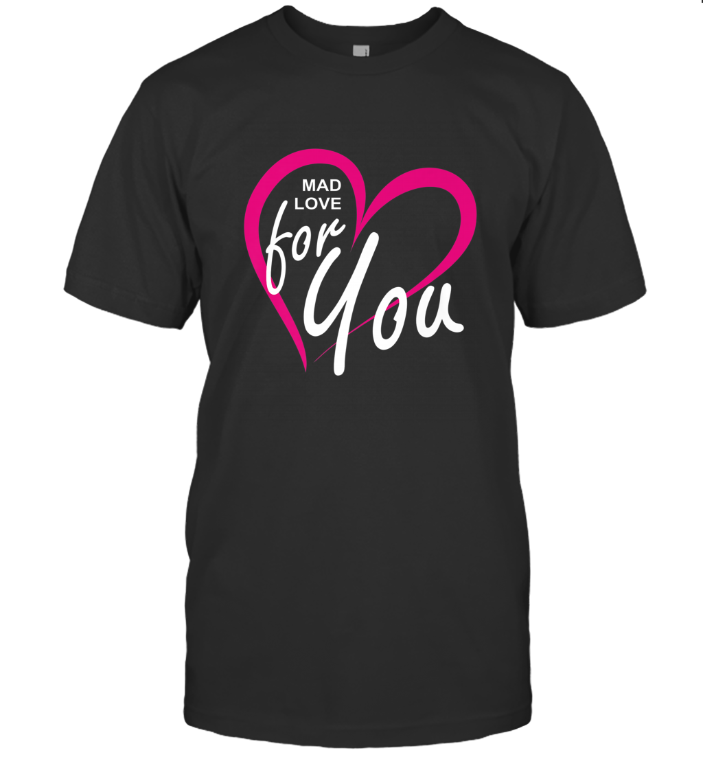 Pink Heart Valentine’s Day Gifts Boyfriend Girlfriend Love Men’s T-Shirt