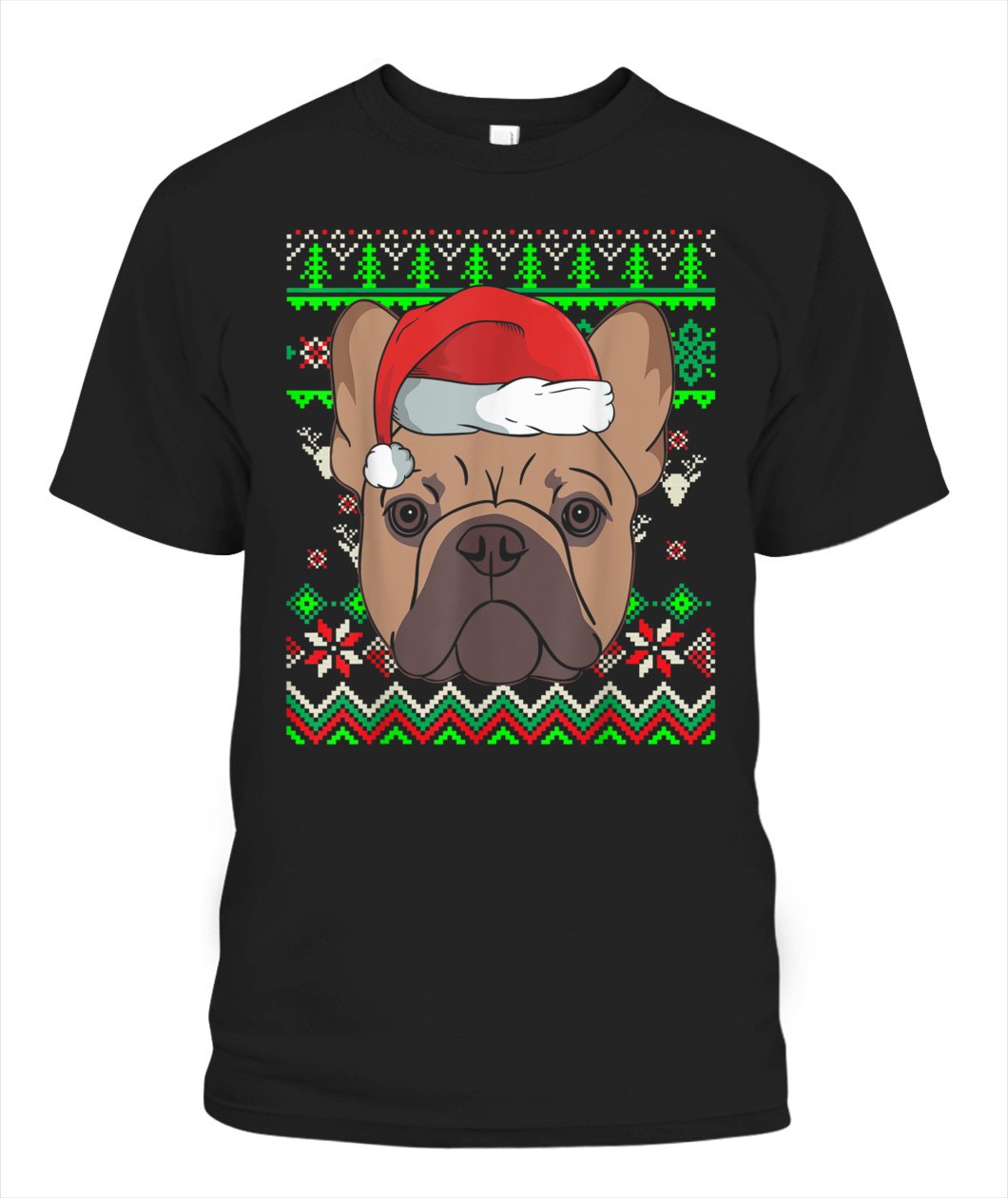 Animal Dog Ugly Christmas French Bulldog Customize Any Ideas, Personalized T-shirt, Hoodie Adult, Kid, Unisex