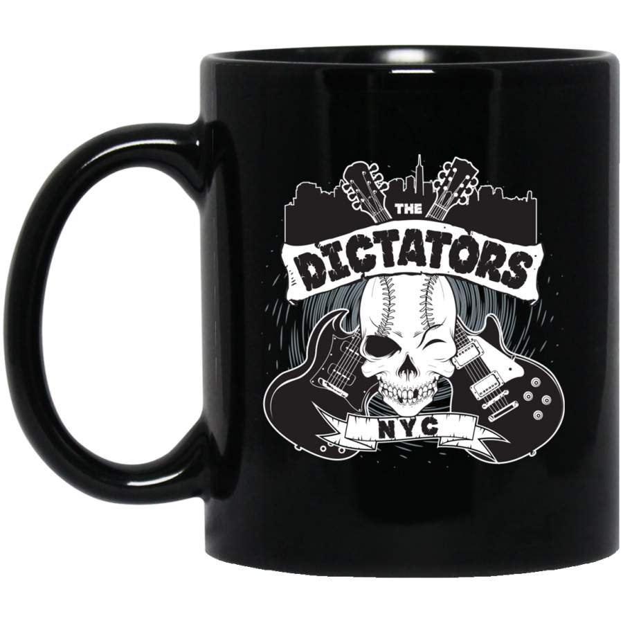 New York City Cafe Nine The Dictators Punk rock Ramones Black Mug