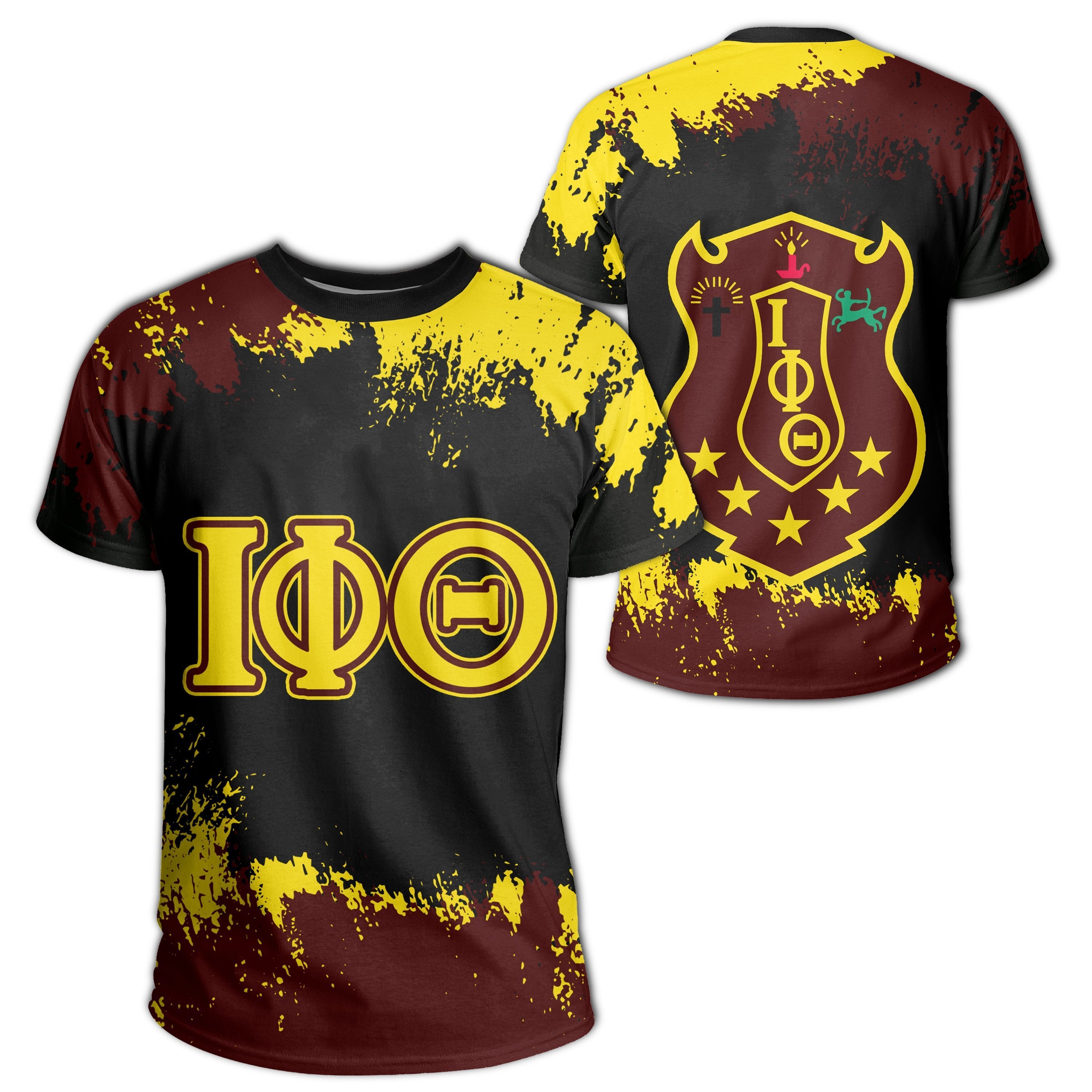 Greek Life T-Shirt – Iota Phi Theta T-Shirt – Face Style – J4