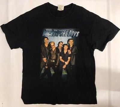 Backstreet  1998 Tour  Shirt  Worn Vintage 5500