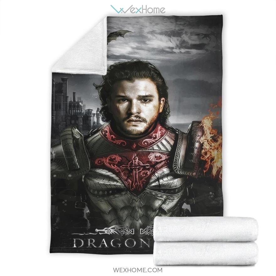 Jon Snow Game Of Thrones Premium Blanket