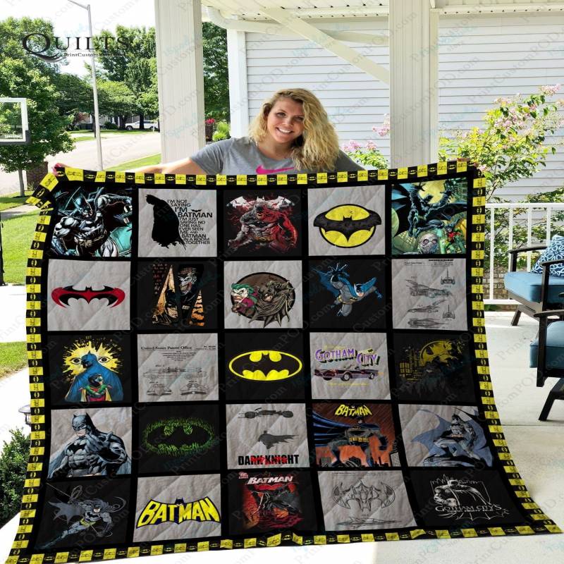 ADU Batman Quilt Blanket Ver 25