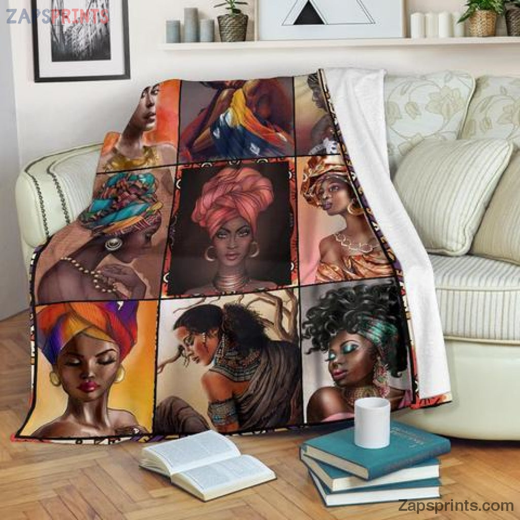 The Beauty Of African Culture – African Culture Ccvi Blanket – African Culture And Traditions Fleece Blanket