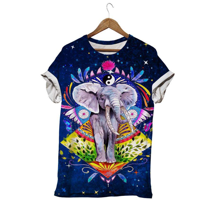 Indian Life balance Elephant T-shirt