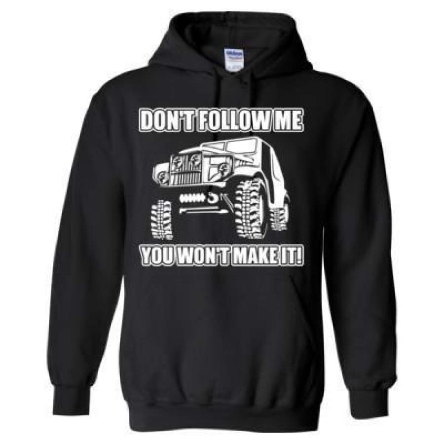 AGR Dont Follow Me You Wont Make It – Heavy Blend™ Hooded Sweatshirt