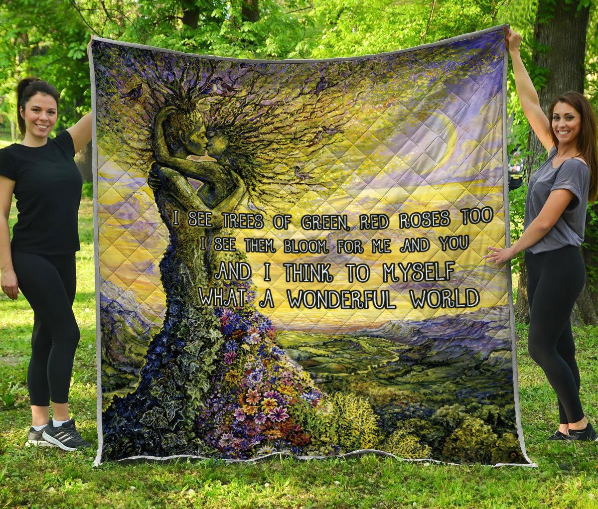 Tree Of Life 3D All Over Printed Quilt Blanket