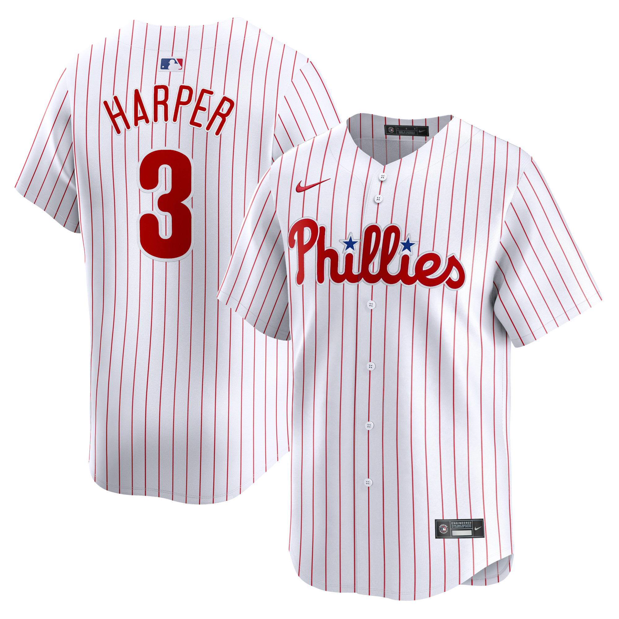 Bryce Harper Philadelphia Phillies Home Limited Player Jersey – White