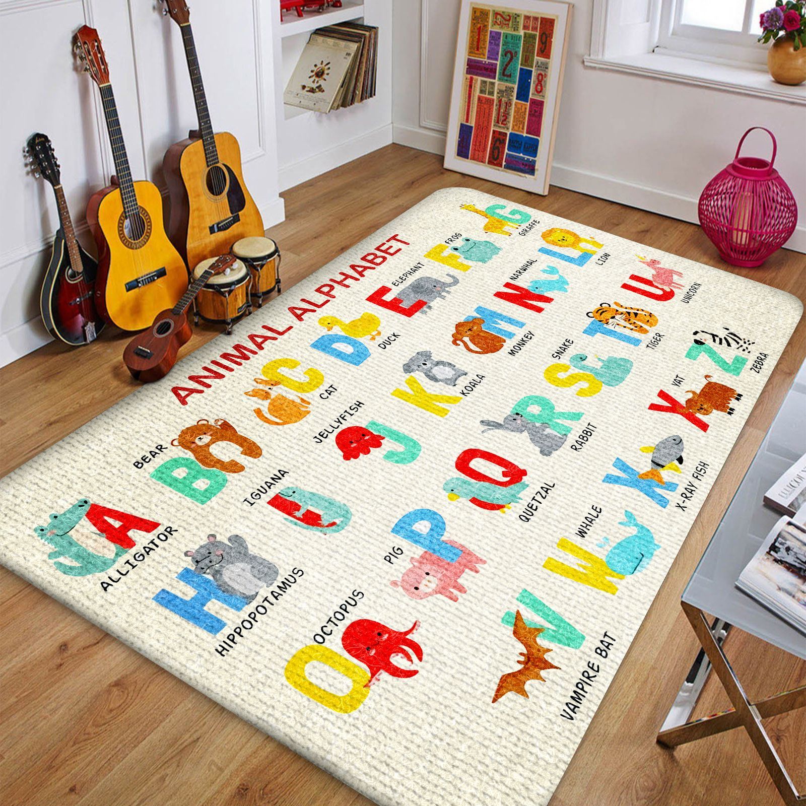 Animal Alphabet Rug BBB020793HT