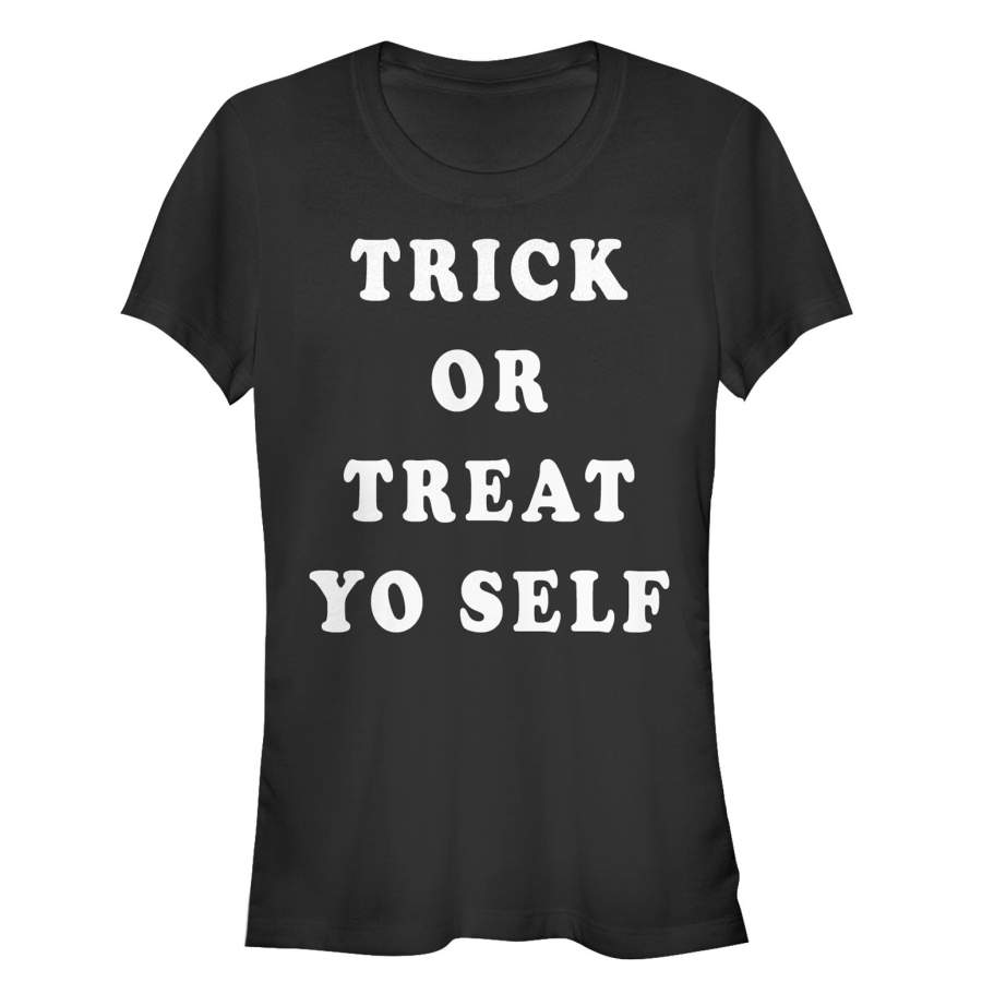 Lost Gods Junior’s Halloween Trick Or Treat Yourself  T Shirt