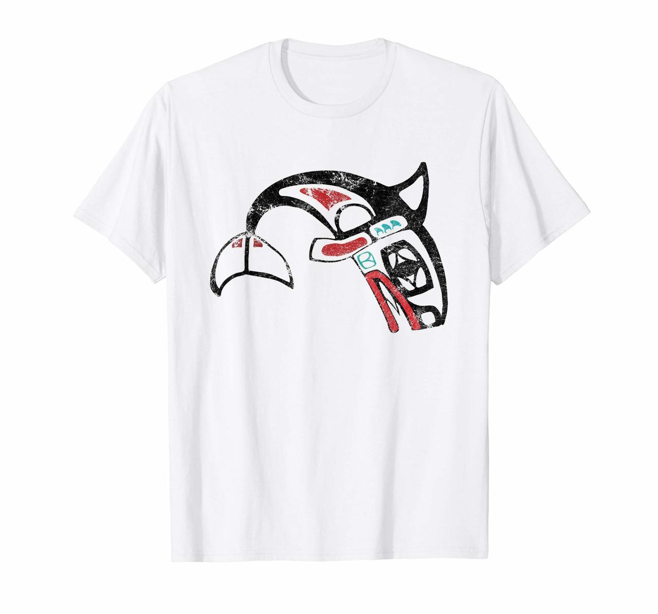 Haida Killer Whale Pacific Northwest Native Art Tshirt