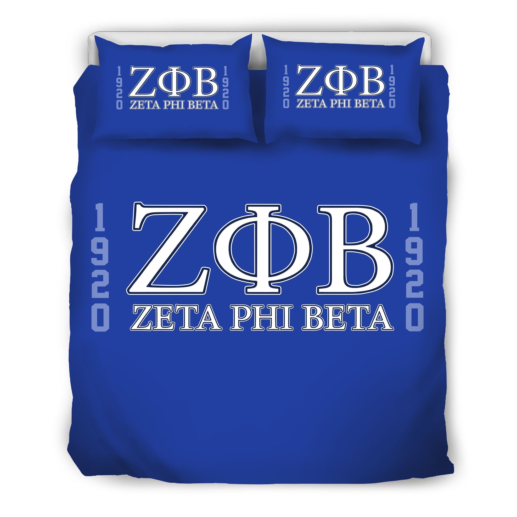 Zeta Phi Beta Custom Bedding Set Duvet Cover X Amp Pillow Cases