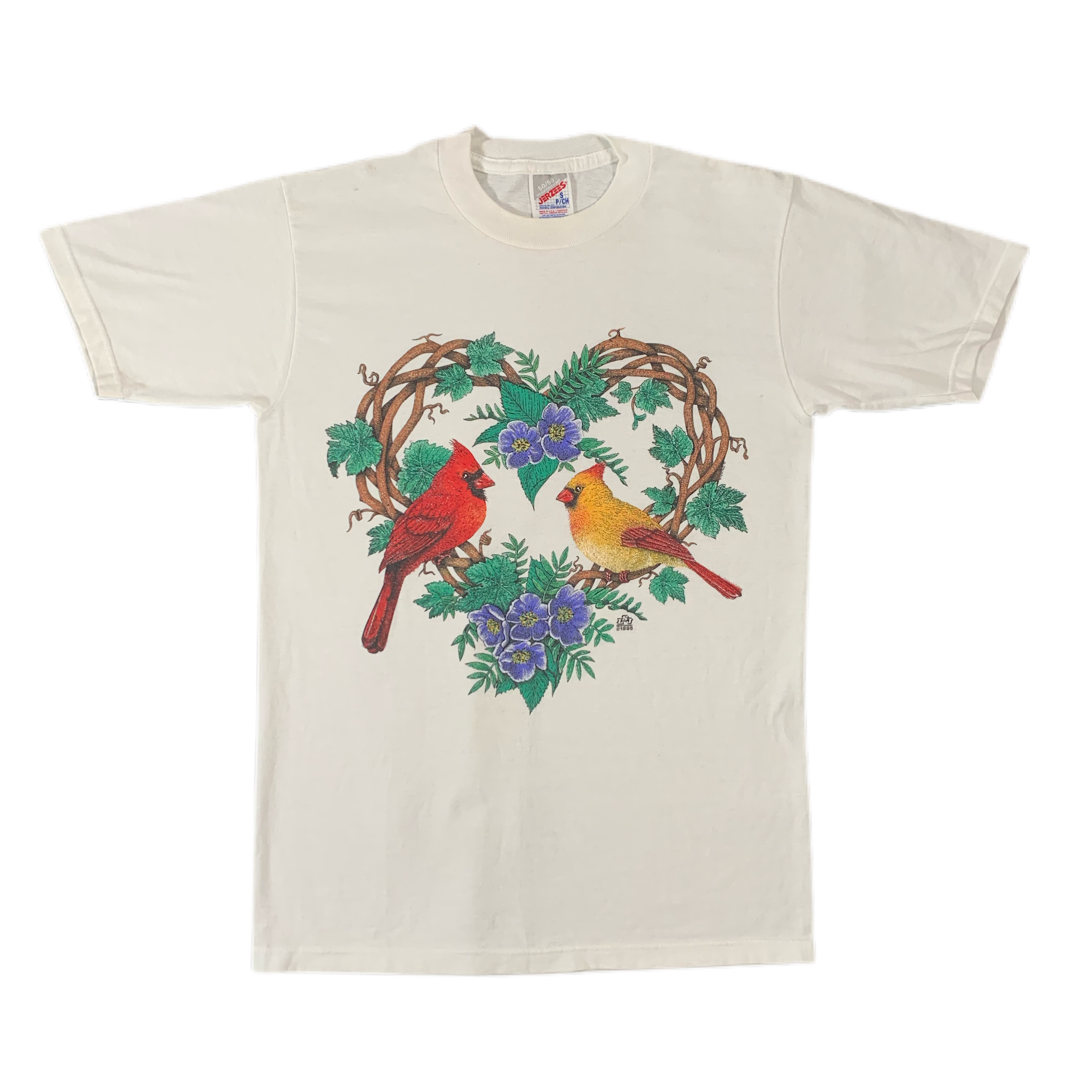 Vintage Love Birds “Cardinals” T-Shirt