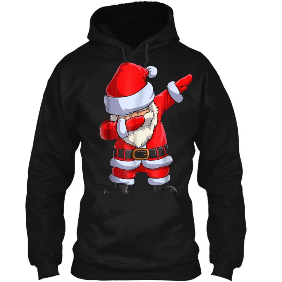 Dabbing Santa  Christmas Kids Boys Girls Dab Xmas Gifts Pullover Hoodie 8 oz