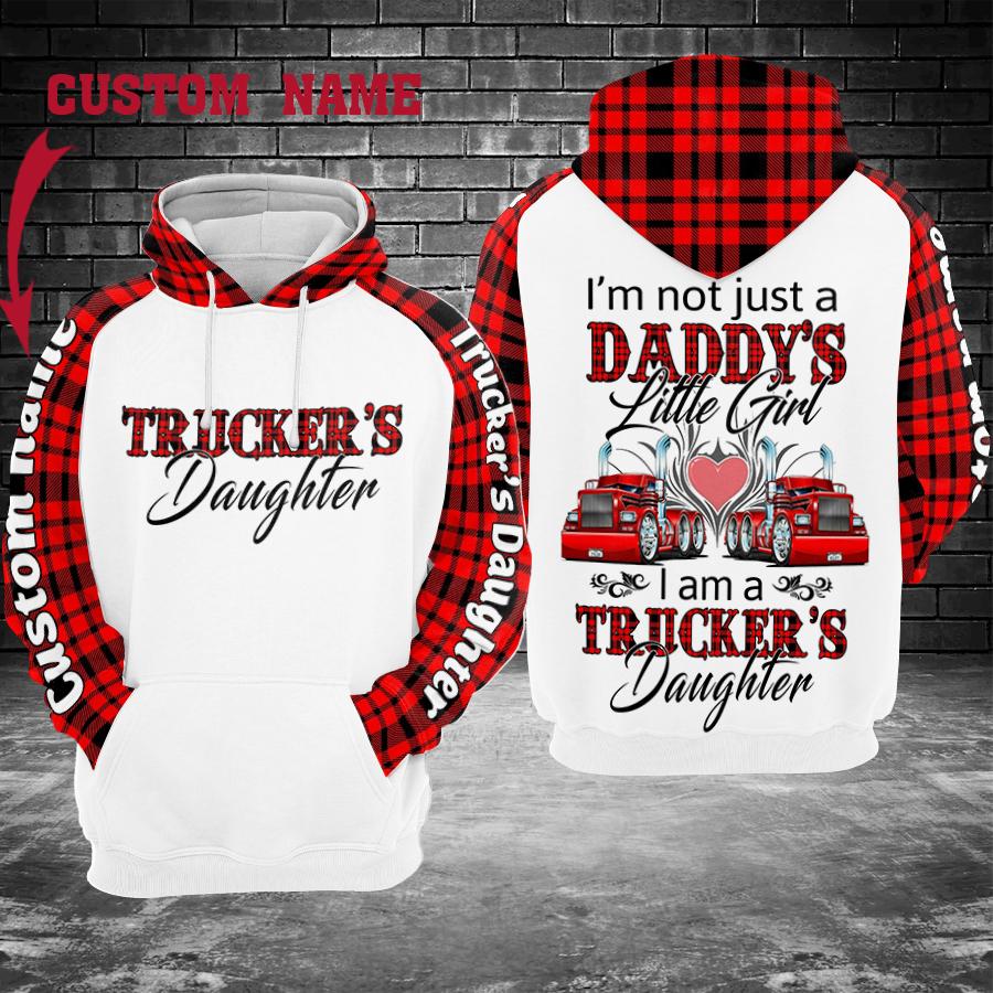 Trucker’s Daughter hoodie 3D Custom TTM