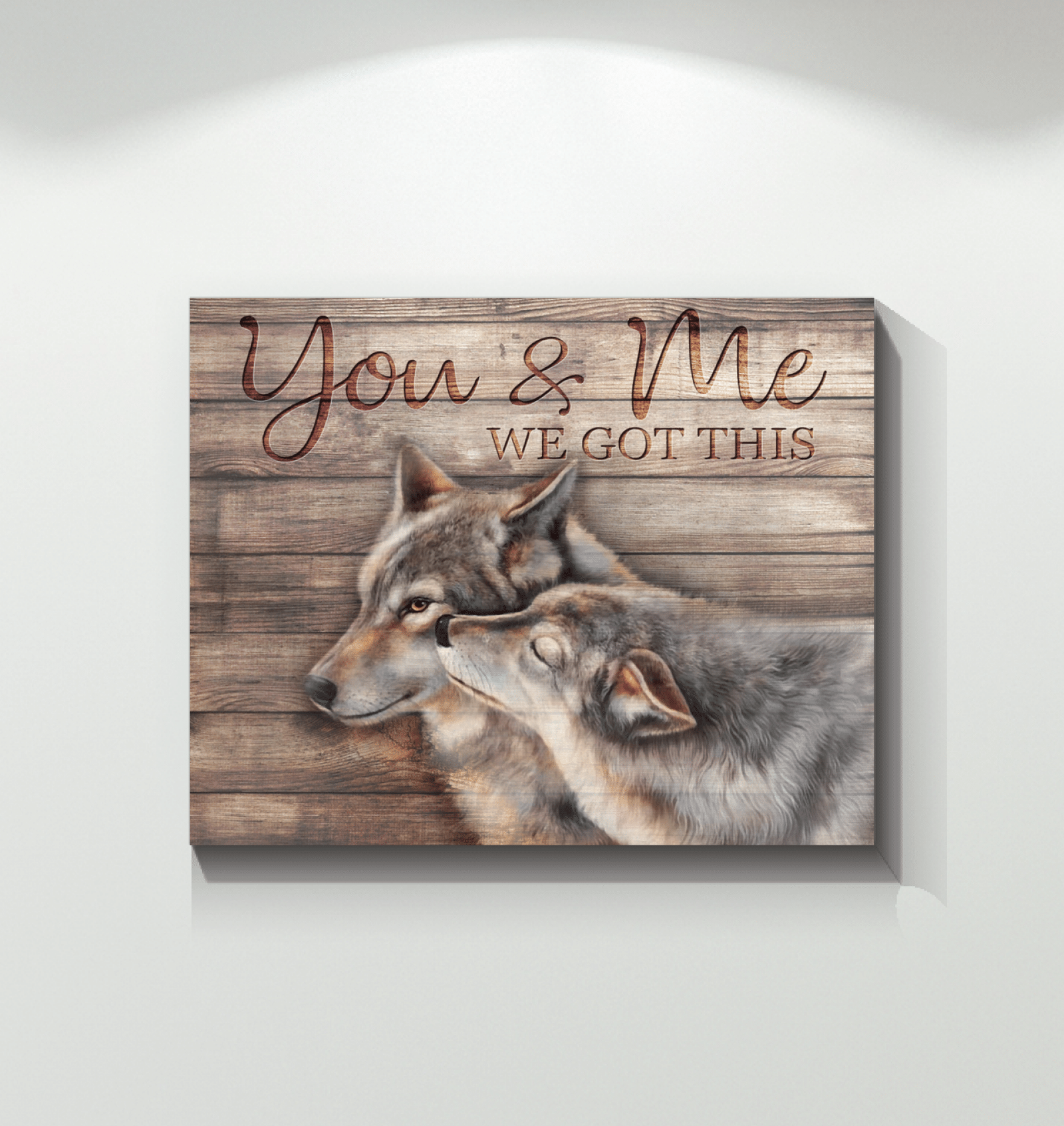 Canvas – Wolf – You Me 2 Christmas Gift Ideas