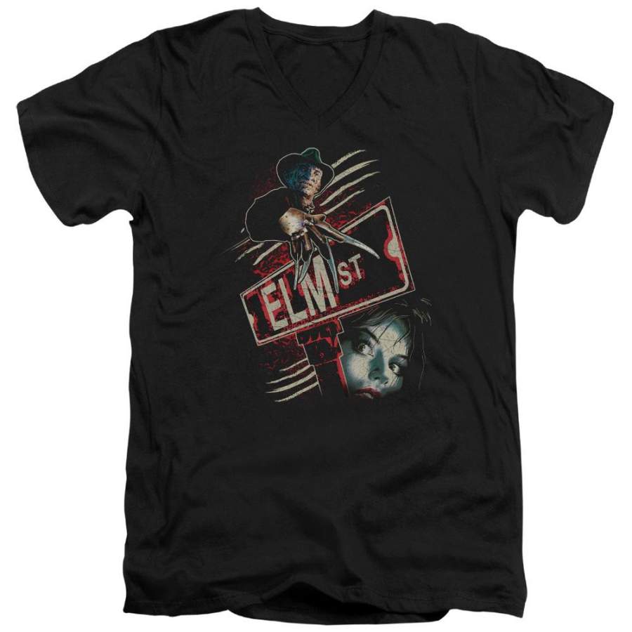 A Nightmare on Elm Street Elm St Men’s V-Neck T-Shirt